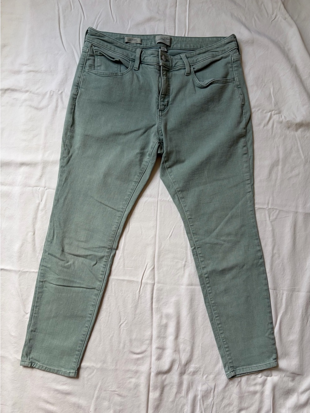 Universal Thread Women's Sage Green Skinny Jeans